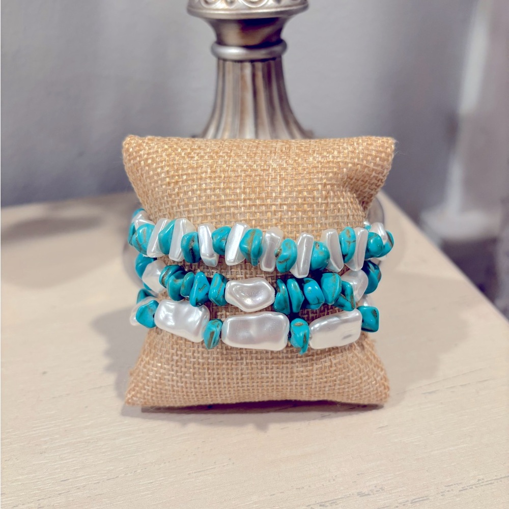 Set of 3 Bermuda Stretch Bracelets ~ Sold Out Park Lane Sparkle Box